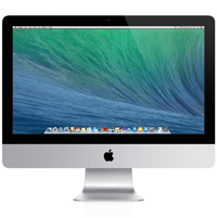 APPLE iMac 21,5" (2013) / I7-4770S / 128 GB SSD / 16 GB / 21" / MacOS 10 Catalina (C+)